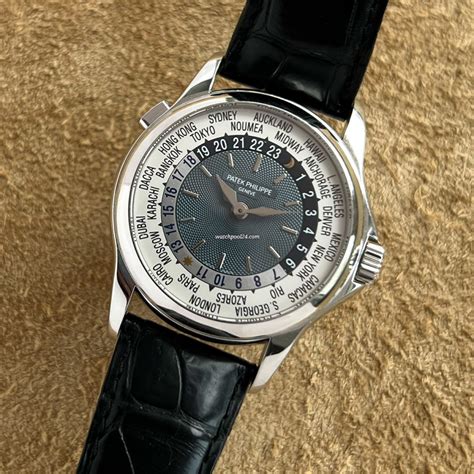 patek philippe world time ราคา|Patek Philippe World Time Platinum .